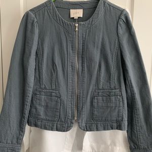 LOFT Zip Front Jacket